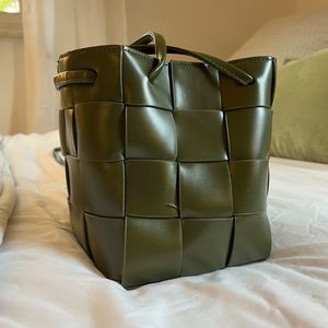 Anthropologie Woven Bucket Bag | New with Tags